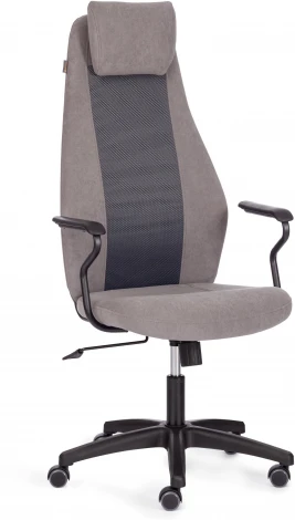 Кресло AVIATOR Tetchair (Флок,Ткань /Серый) арт. 21644