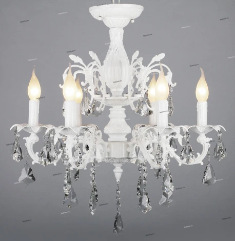 Подвесная люстра Omnilux Catanzaro OML-30807-06 (220V, на цепи, подсвечник, свеча)