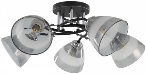 Потолочная люстра на штанге Arte Milano AMALFI-327685 327685/5A BK+CR (220V)