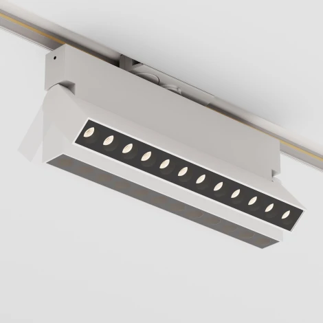 Трековый светильник Downlight однофазный 12W 220V Maytoni Points Rot TR224-1-12WCCT-M-W (LED)