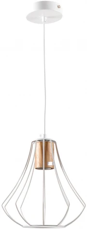 Подвесной светильник Imex MD.9052-1-P-WH+WOOD