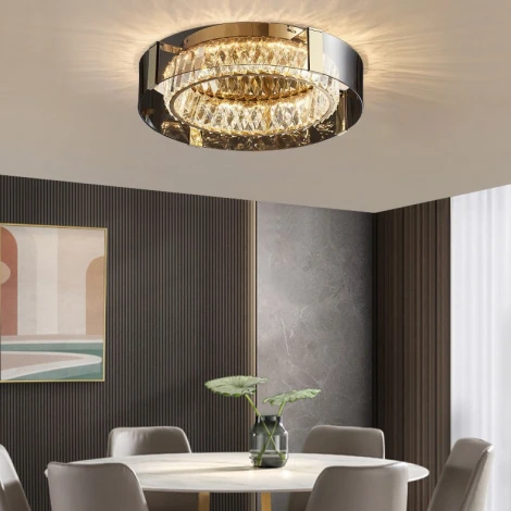 Протолочный светильник LED PERSEY D80 Amber Трех ImperiumLoft Persey01 (223746-23)