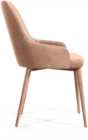 Стул Douglas ромб, бархат бежевый 5 Top Concept (21434)