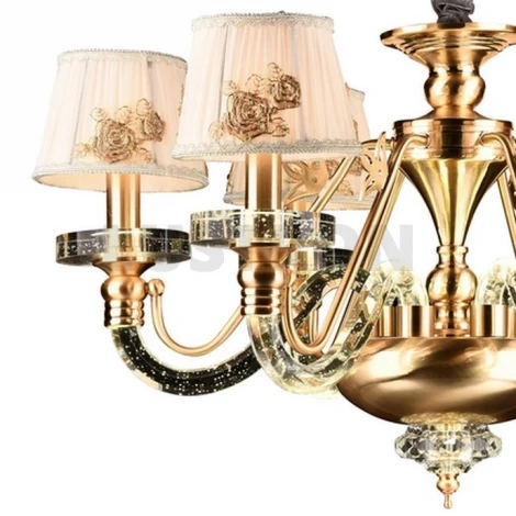 Подвесная люстра IDLamp Domenica 402/6-LEDOldbronze