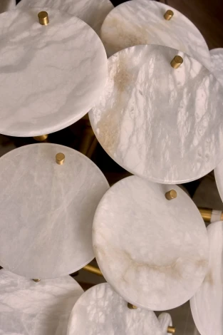 Подвесная люстра Fluorite Di Marmo FL1018-14P (220V, на цепи)