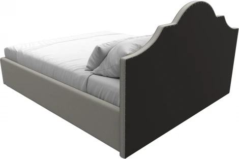 Кровать интерьерная Афина 160 (Бежевый/Рогожка) Лига Диванов арт.123043