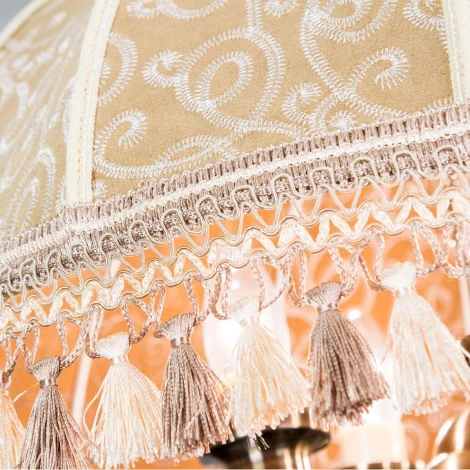 Подвесная люстра бахрома Citilux Bazel CL407155