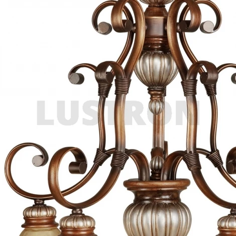 Подвесная люстра N-Light 704 704-05-52 antique silver + dark brown