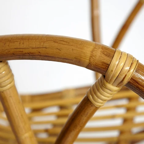 Комплект террасный AKIRA /с подушкой/ Natural (натуральный) (skin rattan eco)