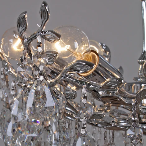 Подвесная люстра хрустальная Reluce 02474-0.4-06A