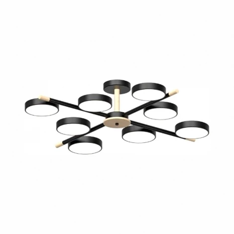 Потолочная люстра светодиодная на штанге LED4U LED4U L3209-860 BK