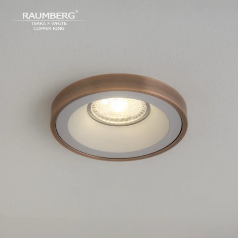 Встраиваемый светильник Raumberg Terra F TerraFWh\Copper White\Copper
