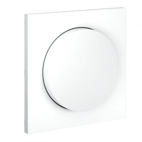 Накладка для светорегулятора поворотно-нажимного Voltum S70 VLS002002 (белый матовый)