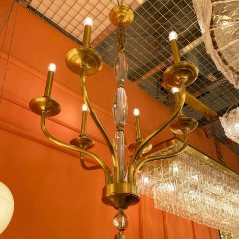 Подвесная люстра Cloyd Eggleton 10853 подсвечник (220V, на цепи, подсвечник, свеча)