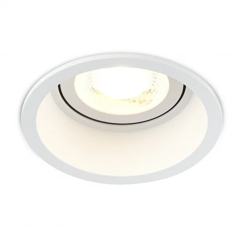 Светильник встраиваемый поворотный круглый 12Вт 3000К 1026Лм белый Donolux Basis DL18901R12W1W50