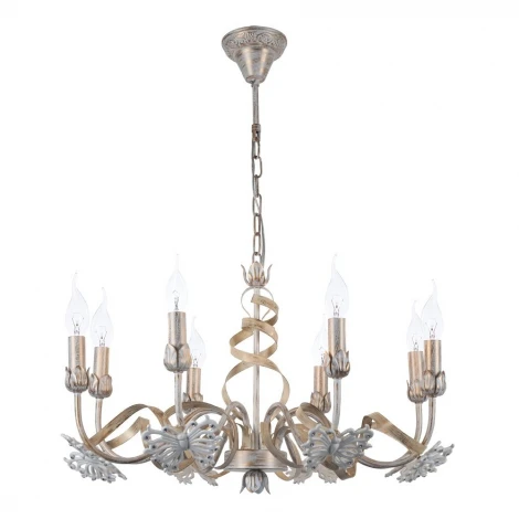 Подвесная люстра Arte Lamp Libellula A8626LM-8WG