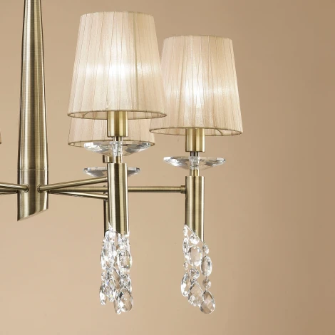 Подвесная люстра Mantra Tiffany 3871 (220V, на цепи)