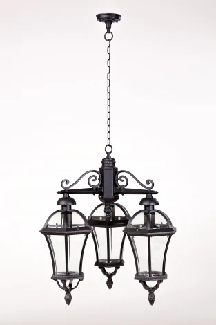 Уличный светильник подвесной Oasis Light ROMA L 95270L/3 Bl (220V, на цепи, фонарь, IP44)