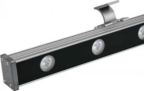 Линейный прожектор AR-LINE-1000-12W Warm3000 (GR, 15x60 deg, 230V) (Arlight, IP65 Металл) 041728