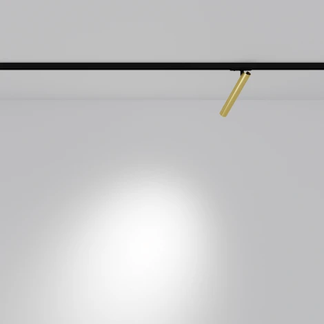 Трековый светильник однофазный Maytoni Focus T TR141-1-6W4K-M-BS (LED, 220V, круглые)