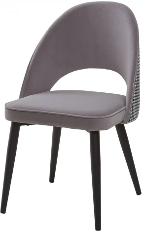 Обеденный стул M-City FLAVOUR GREY, велюр