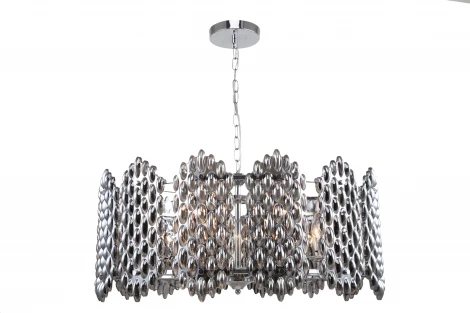 Подвесная люстра Stilfort Glazgo 1007/09/08P (220V, хрусталь, на цепи, круглые)