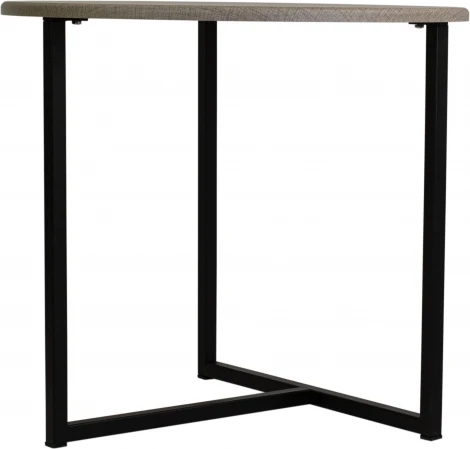 Стол журнальный BeautyStyle 27 текстиль темный/черный Mebelik арт.009007