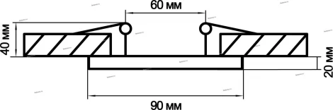 Встраиваемый точечный светильник Lightstar Speccio 070312