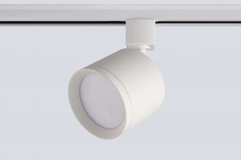 Трековый светильник однофазный 50W 220V Crystal Lux CLT 0.31 020 WH