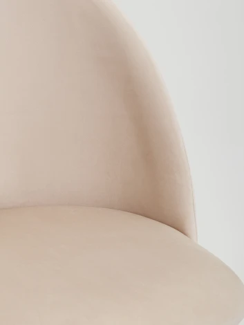 Стул MyFar Джозеф бежевый велюр MF1025-1