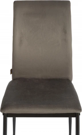 Стул CAPRI (mod. BC565-DC) / 2 шт. в упаковке Tetchair (Металл,Флок/Серый) арт.24375