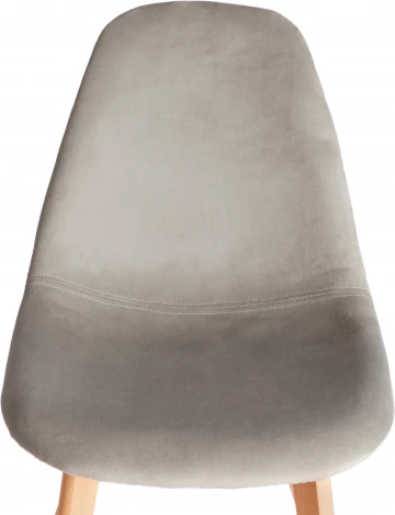 Стул CINDY SOFT (mod. C1021F1-1) / 2 шт. в упаковке Tetchair (Велюр,Дерево бук/Серый) арт.24553