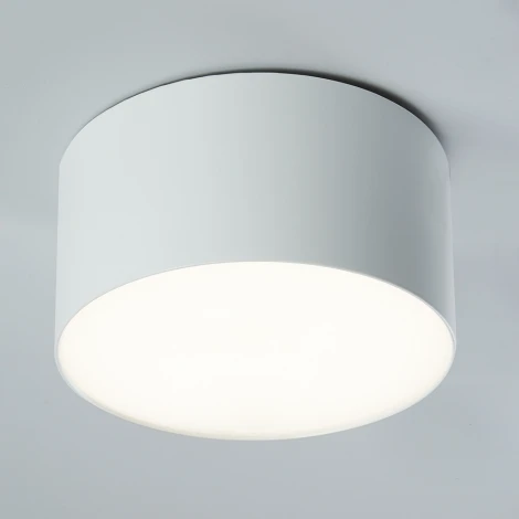 Потолочный светильник круглый светодиодный Feron AL200 48074 10W, 700Lm, белый (4000К) “Simple matte” (220V, круглые)