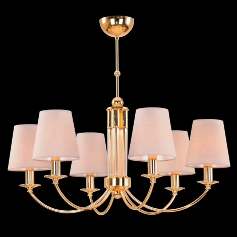 Подвесная люстра Crystal Lux Camila SP6 GOLD