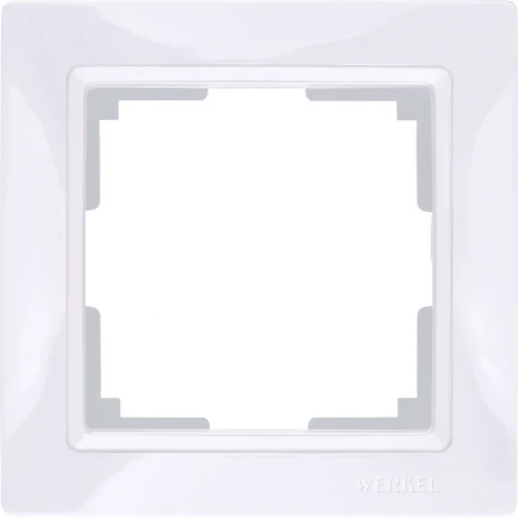 Рамка на 1 пост Snabb basic (белый) Werkel W0012001 (a051303)
