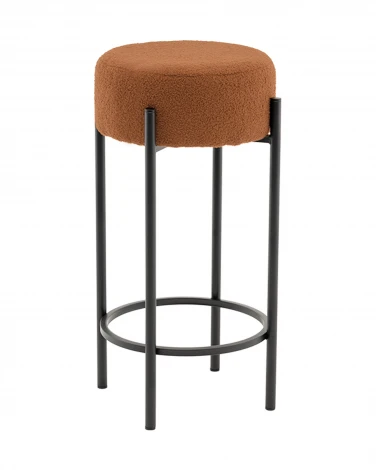 Стул барный Беккет букле терракотовый Stool Group арт.УТ000041575