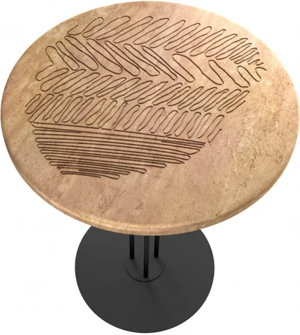 Столик журнальный Sheffilton SHT-CT44-1/H43 тирион/черный муар