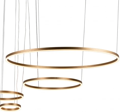 Подвесной светильник Loft IT Ring 10017/4M (LED, 220V, на тросе, кольцо)