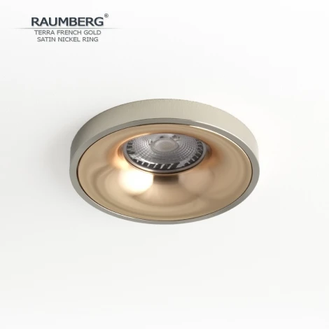 Встраиваемый светильник Raumberg TerraFGd\SNi French Gold\Satin Nickel
