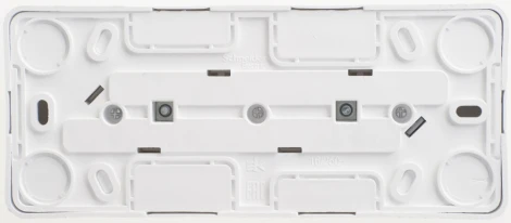 Розетка накладная тройная с заземлением (белый) Systeme Electric Etude PA16-011B