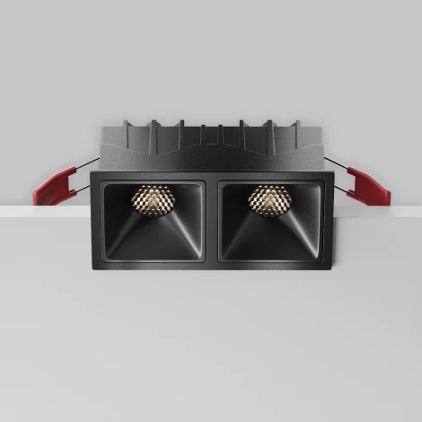 Встраиваемый светильник Maytoni Alfa LED DL043-02-10W4K-SQ-B-1 (220V)