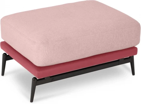 Пуф Ispani ОГОГО (арт.808350), (Экокожа,Ткань/Розовый)