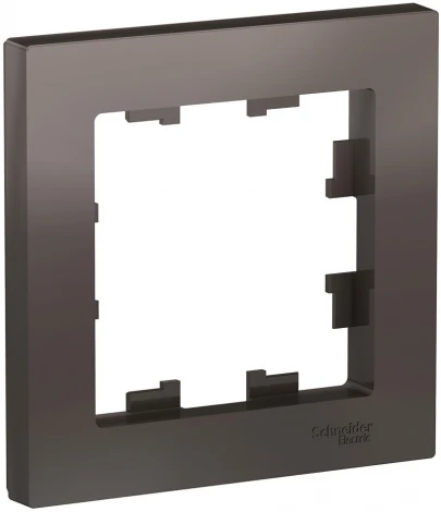 Рамка на 1 пост (мокко) Systeme Electric AtlasDesign ATN000601