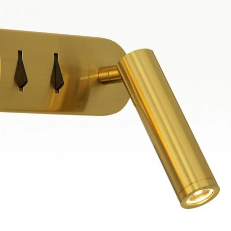 Настенный светильник светодиодный со спотом с выключателем Citilux Corta CL245033