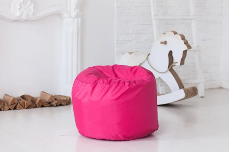 Пуфик Dreambag Круг Розовый Оксфорд (Классический) 4000201