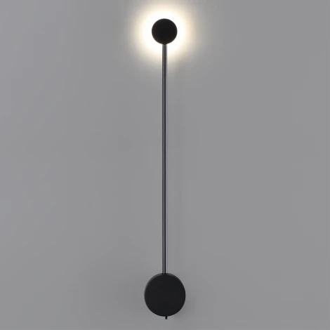 Настенный светильник Odeon Light Satellite 7008/5WLA черный/металл/акрил LED 3000/4000K тумблер на корп. 5W 220V