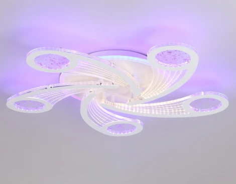 Потолочная люстра Ambrella ACRYLICA FA4476 (LED, 220V, пульт управления)