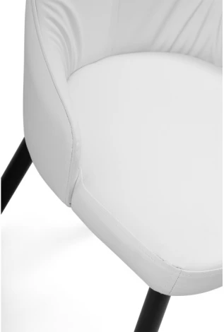 Стул Woodville на металлокаркасе Neli white / black 15537