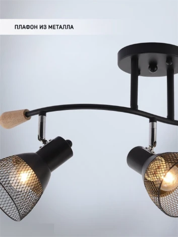 Спот Wedo Light Dena WD3614/3C-BK-CR