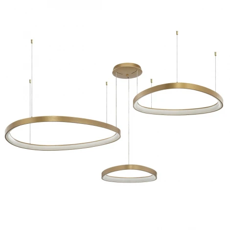 Подвесой светильник светодиодный Citilux Genka CL756A092 Золото Смарт